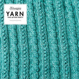 Popcorn Cables Blanket Crochet Pattern
