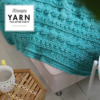 Popcorn Cables Blanket Crochet Pattern
