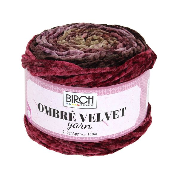 Birch Yarn Ombre Velvet