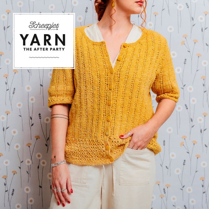 Worker Bee Cardigan Knitting Pattern