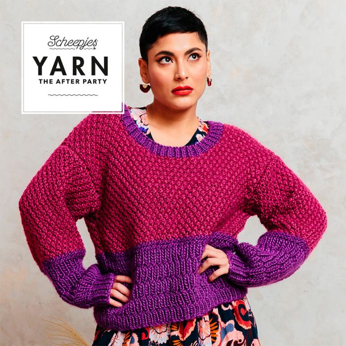 Cranberry Fizz Jumper Knitting Pattern