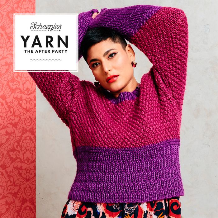 Cranberry Fizz Jumper Knitting Pattern