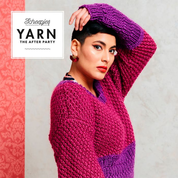 Cranberry Fizz Jumper Knitting Pattern