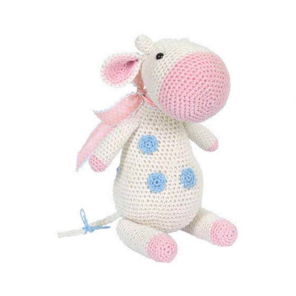 DIY Crochet Kit - Meadow the Cow - Clearance 30% off
