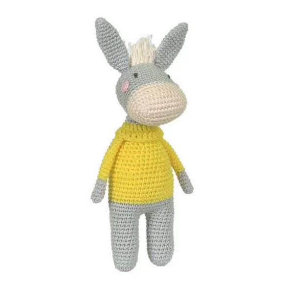 DIY Crochet Kit - Otis the Donkey - Clearance 30% off