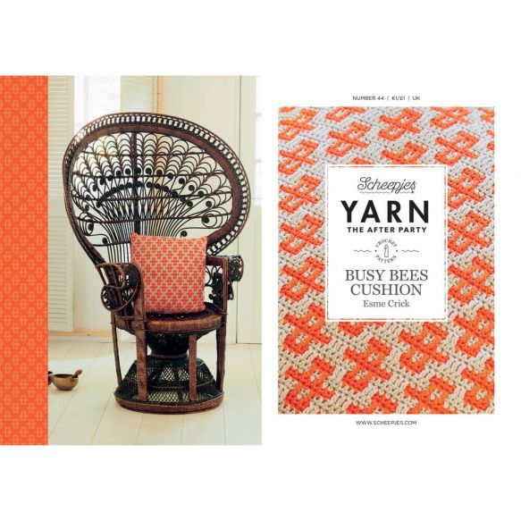 Busy Bee Cushion Crochet Pattern
