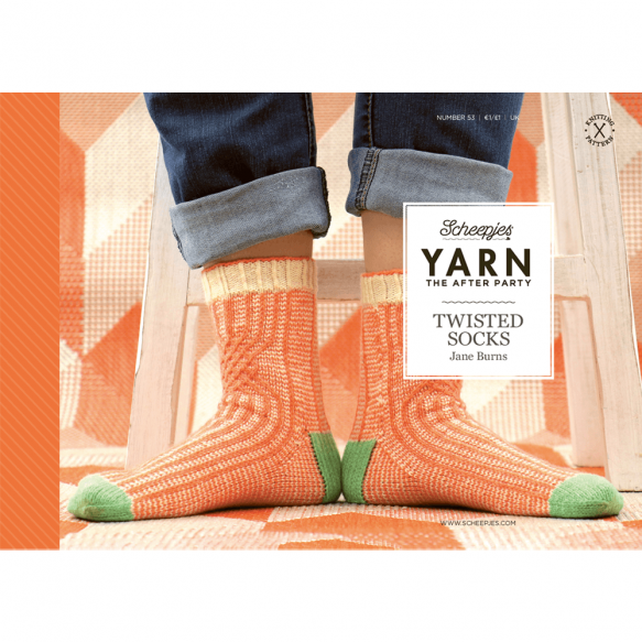 Twisted Socks Knitting Pattern