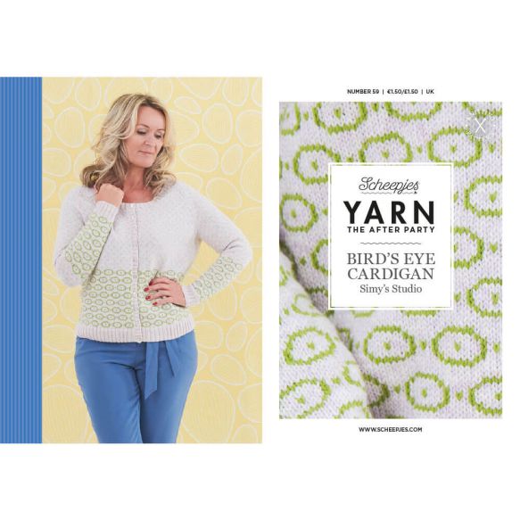 Birds Eye Cardigan Knitting Pattern