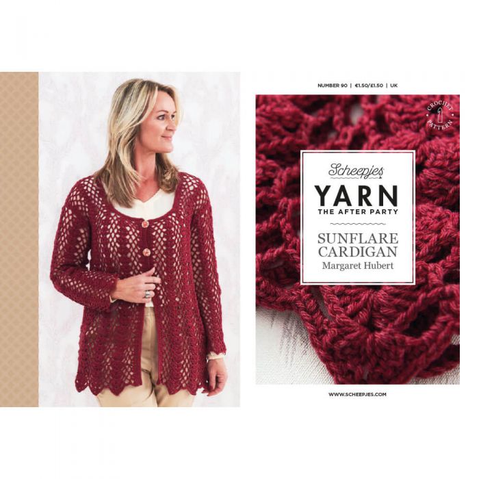 Sunflare Cardigan Crochet Pattern