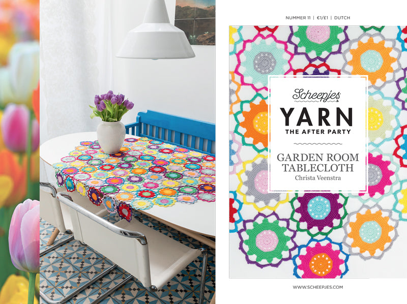 Garden Room Tablecloth Crochet Pattern