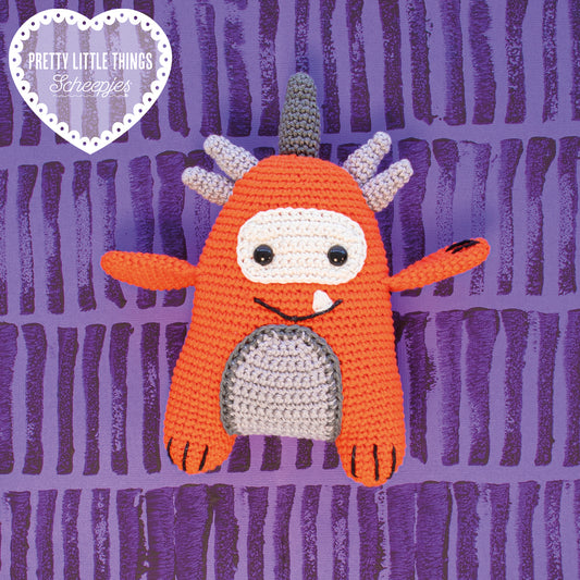Amigurumi Five-Horned Monster | Crochet Kit
