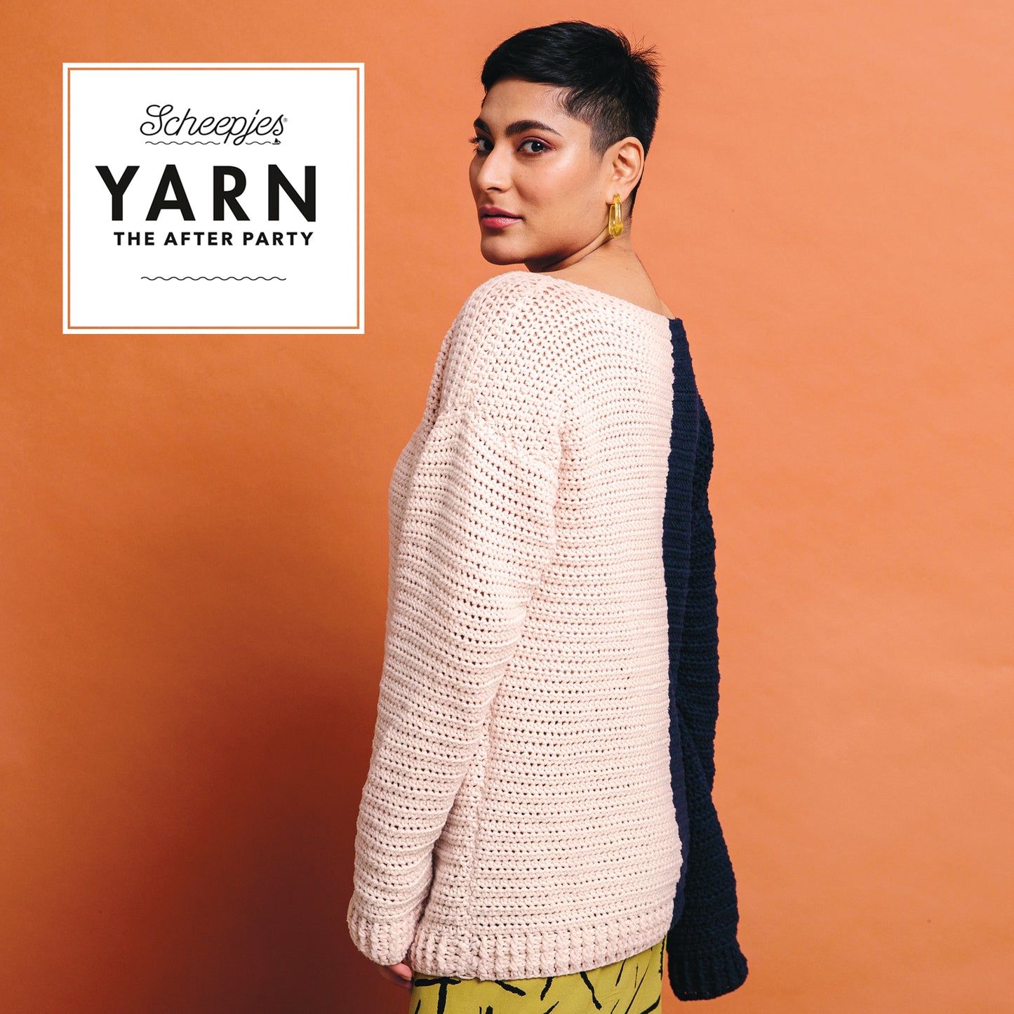 Half & Half Sweater Crochet Pattern