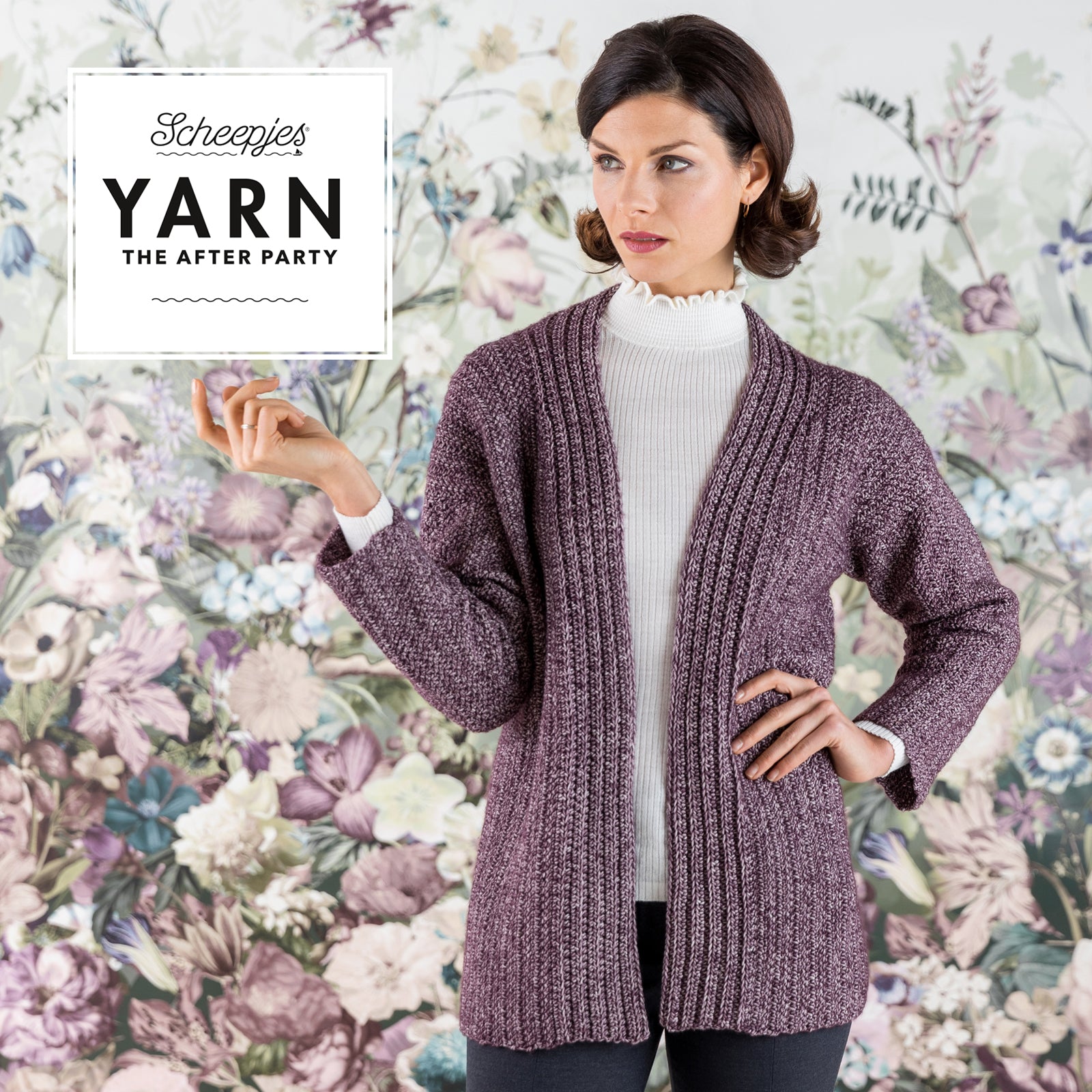 Herringbone Cardigan Crochet Pattern Little Yarn Co