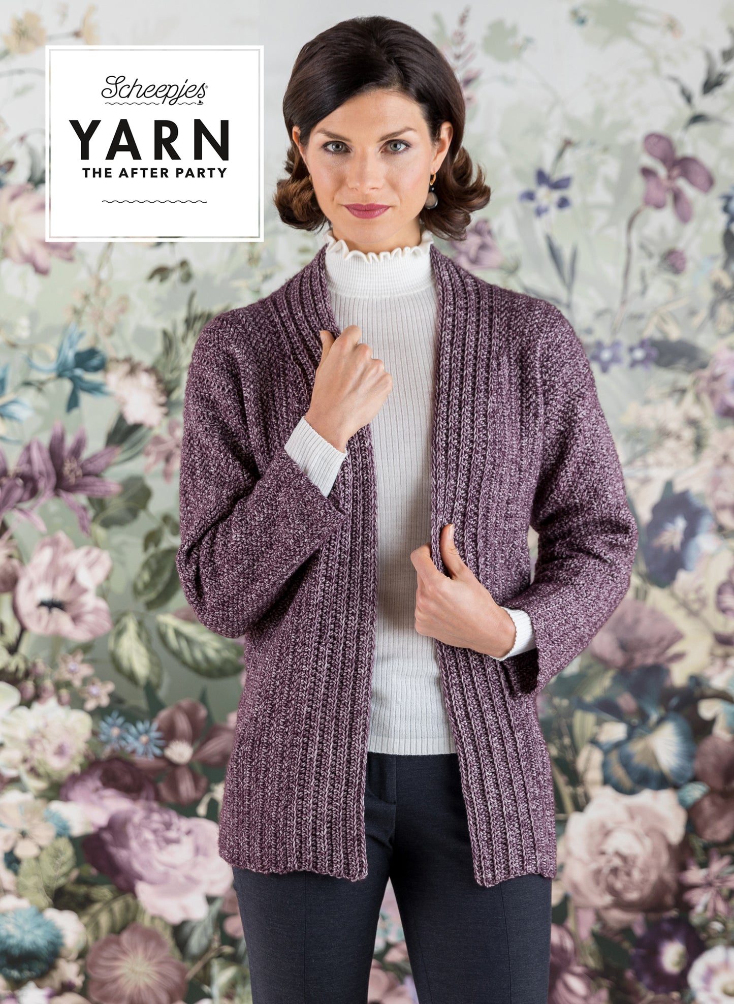 Herringbone Cardigan Crochet Pattern