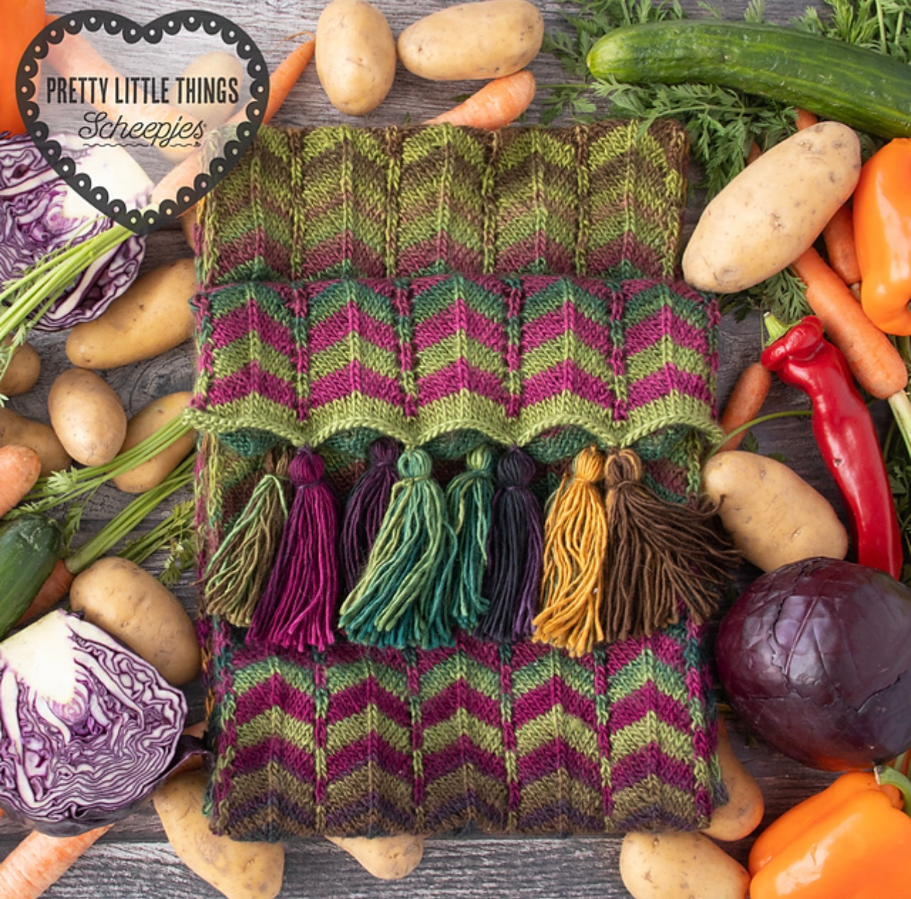 Harvest Scarf | Knit Kit