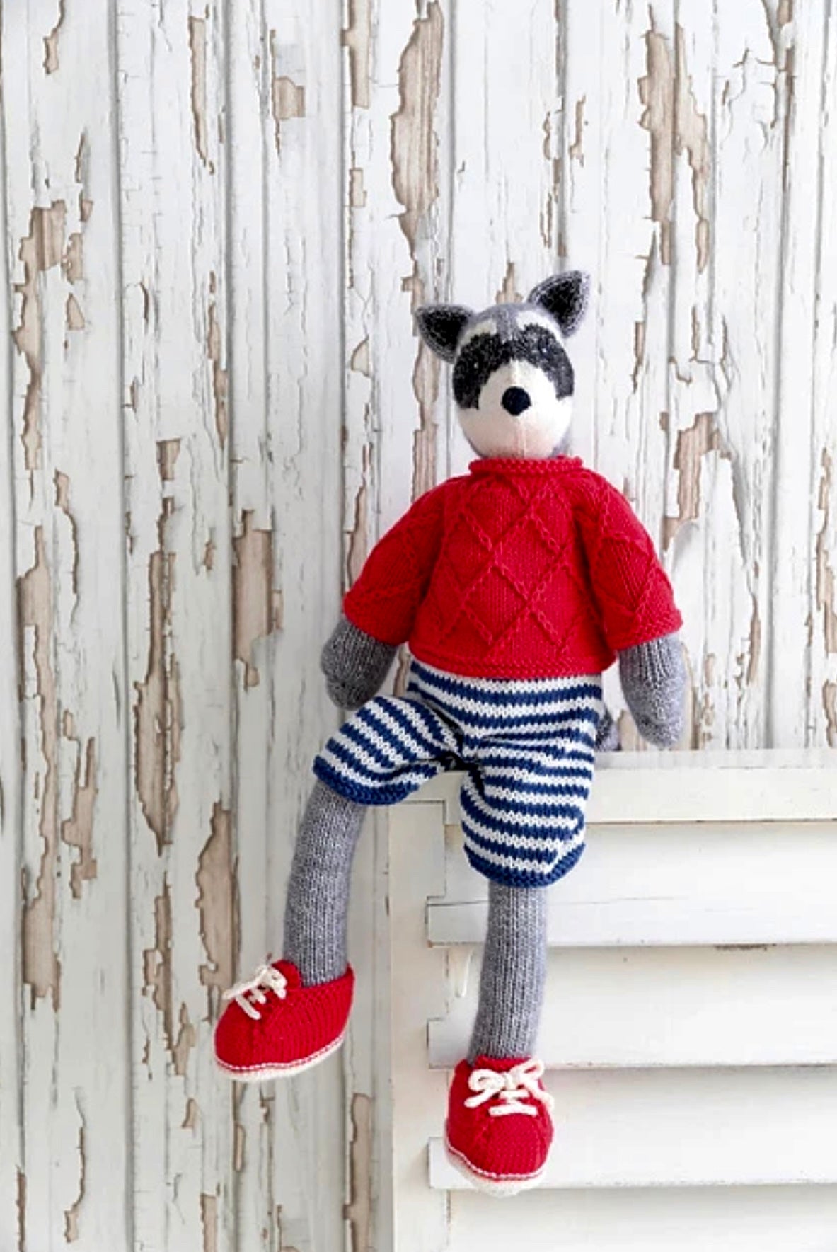 Knitted Animal Friends | Yarn Pack | Stanley the Raccoon