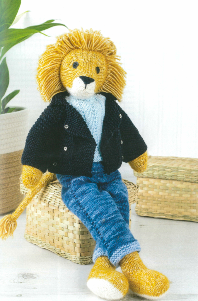 Knitted Wild Animal Friends | Yarn Pack | Theo the Lion