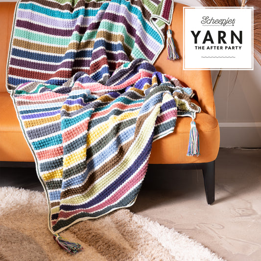 Scrumptious Stripes Blanket | Crochet Pattern