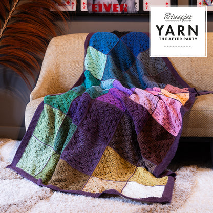 Scrumptious Squares Blanket | Crochet Pattern