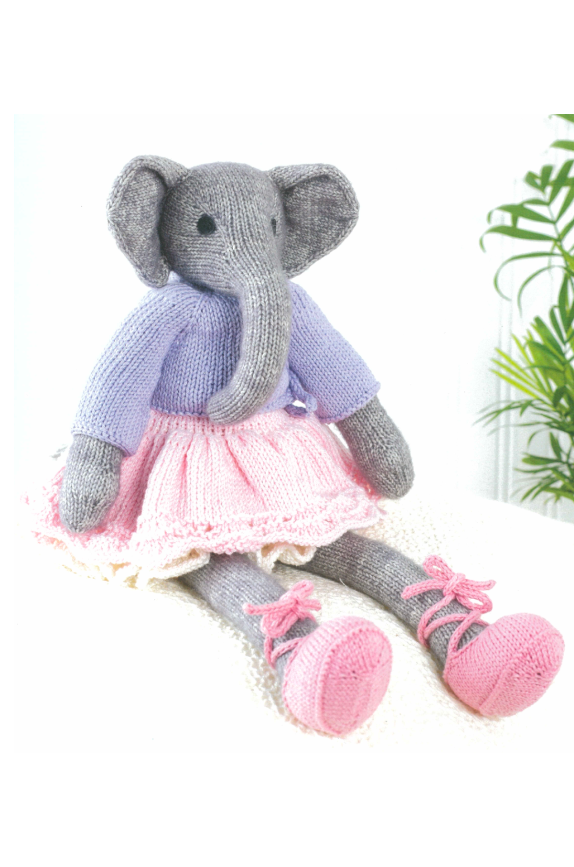 Knitted Wild Animal Friends | Yarn Pack | Olivia the Elephant