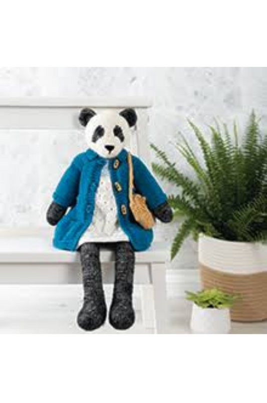 Knitted Wild Animal Friends | Yarn Pack | Mia the Panda