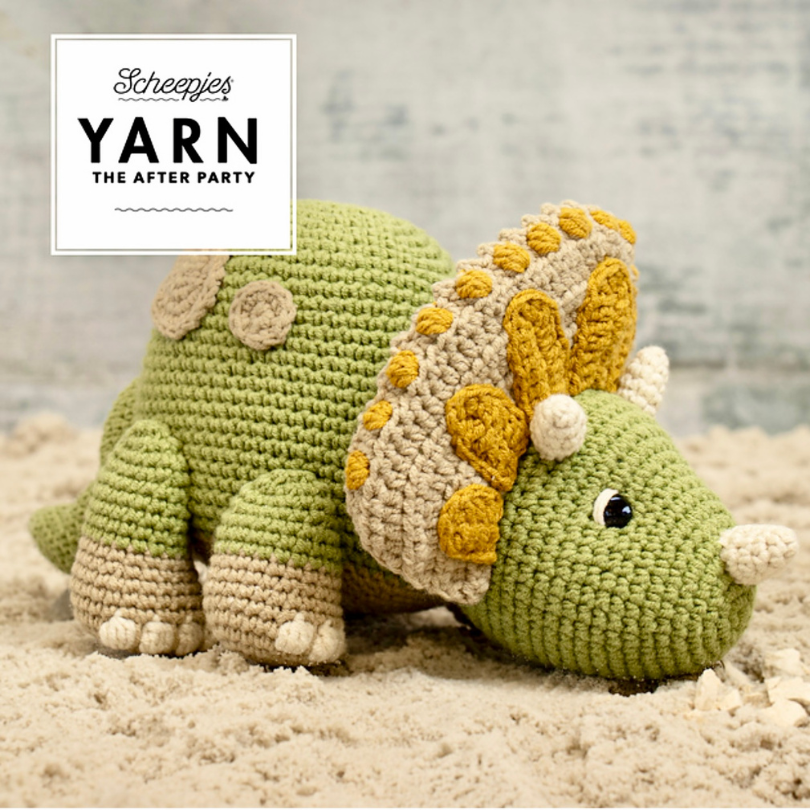 Trico Triceratops Crochet Kit