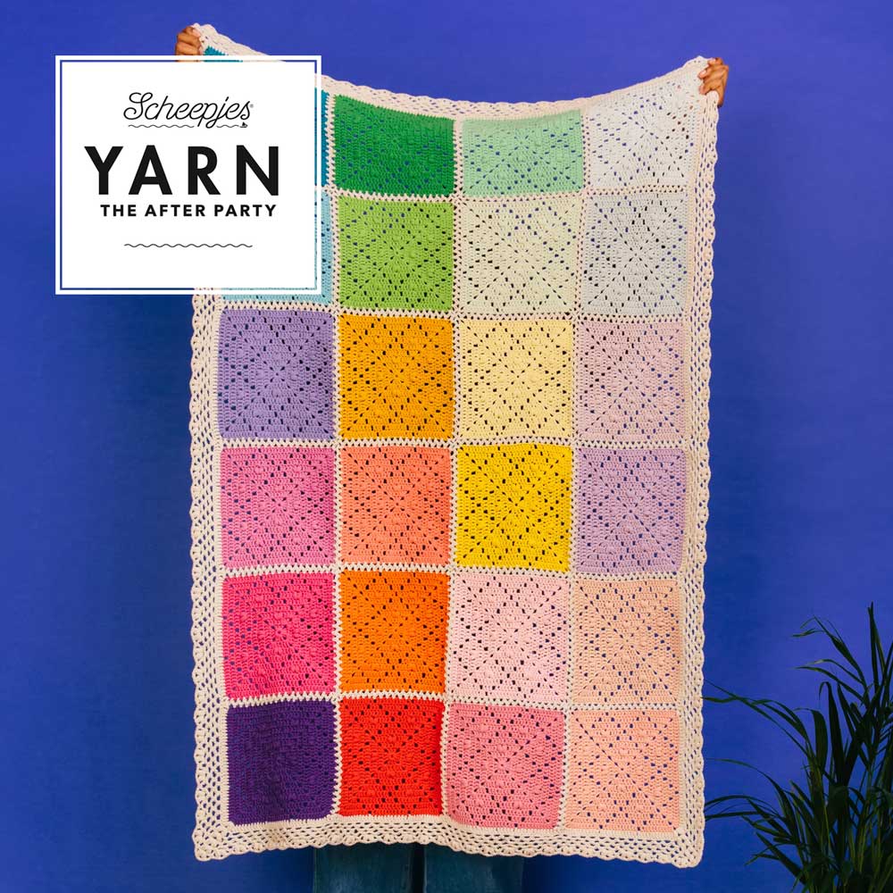 Colour Shuffle Blanket Crochet Kit