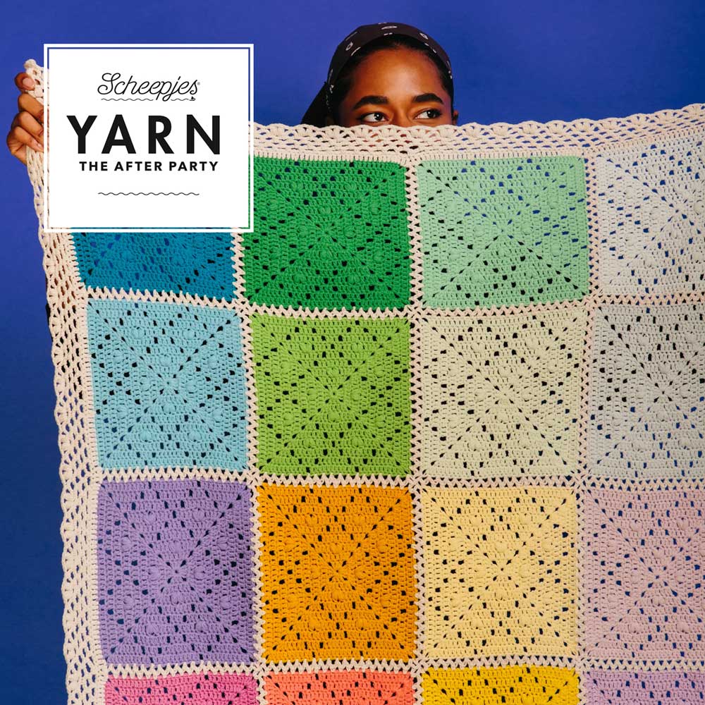 Colour Shuffle Blanket Crochet Pattern