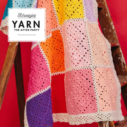 Colour Shuffle Blanket Crochet Pattern