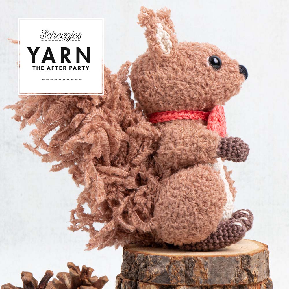 Zoey the Squirrel Crochet Kit