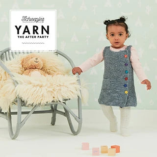 Cute Button Pinafore Knitting Pattern