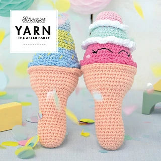 Ice Cream Rattle Crochet Pattern