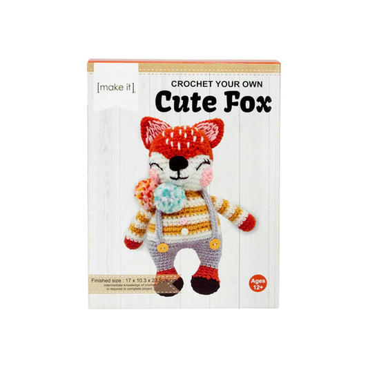 Crochet Your Own Cute Fox