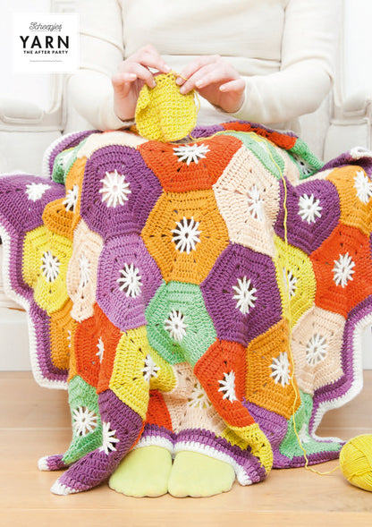 Hexagon Blanket Crochet Pattern
