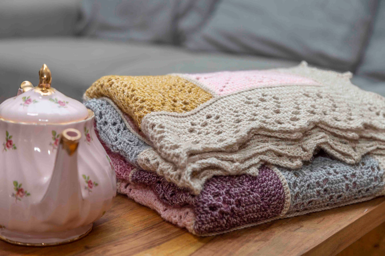 Natures Walk Blanket Yarn Pack Wild Hedgerow Little Yarn Co