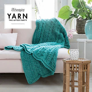 Popcorn Cables Blanket Crochet Pattern