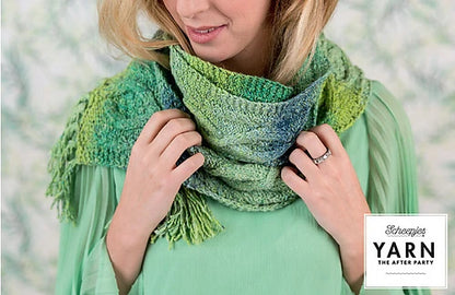 Mossy Cabled Scarf Knitting Pattern