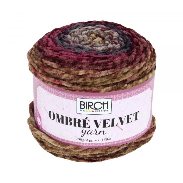Birch Yarn Ombre Velvet