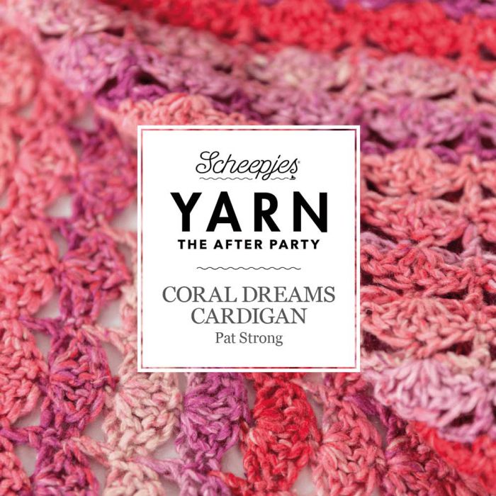 Coral Dreams Cardigan Crochet Pattern